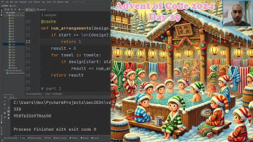 Advent of Code 2024 (Python) - day 19