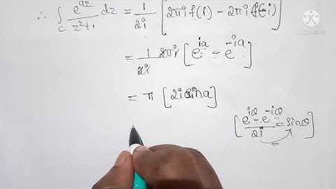 Complex integration(part 2)||Important problems with solutions||Lecture 16