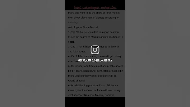 Planets for the stock market in horoscope #astrology #rahu #mercury #stockmarket #forex #trader