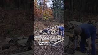 Firewood Stacking the German Way