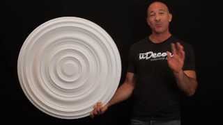 MD-7138 Polyurethane Ceiling Medallion by uDecor