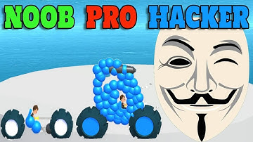 NOOB vs PRO vs HACKER   Draw Joust Gameplay