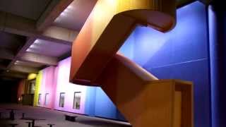 Art in Architecture: Milton Glaser's Color Fuses (Indianapolis Federal Building)