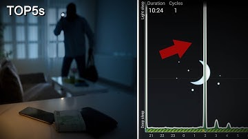 5 griezelige geluiden die worden opgevangen door slaapregistratie-apps