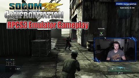 SOCOM Confrontation Online on Emulator Gameplay - FROSTFIRE (HD 1080p) (2023)