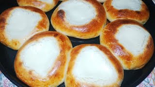 Готовим ватрушки 🤗 булочки с творогом#выпечка#baking