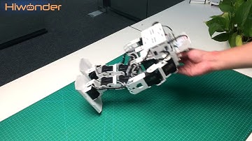 Section 11 |Hiwonder H3P Robot  Fall down, stand up demo video