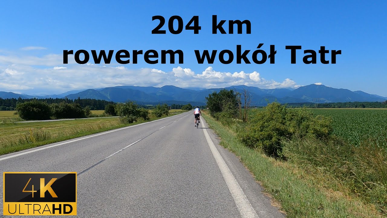 Rowerowa trasa 204 km dookoła Tatr w 1 dzień