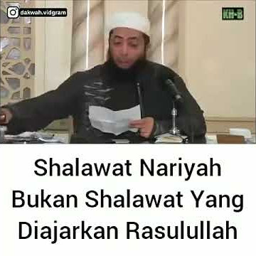 SHALAWAT NARIYAH BUKAN SHALAWAT YANG DIAJARKAN RASULULLAH - Ustadz Khalid Basalamah