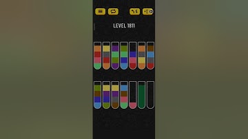 Water sort puzzle level 1811