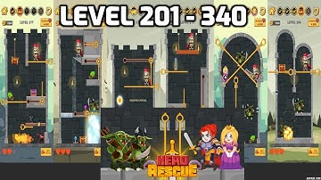 Hero Rescue Level 201 To 340  Full GamePlay Walkthrough |Android |ios