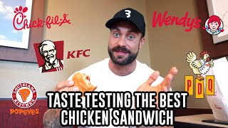 CRISPY CHICKEN SANDWICH CHALLENGE | WHO MAKES THE BEST SANDWICH?