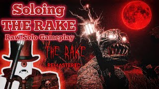 Solo Defeating The Rake (Raw Solo in 4K) - ROBLOX The Rake Remastered