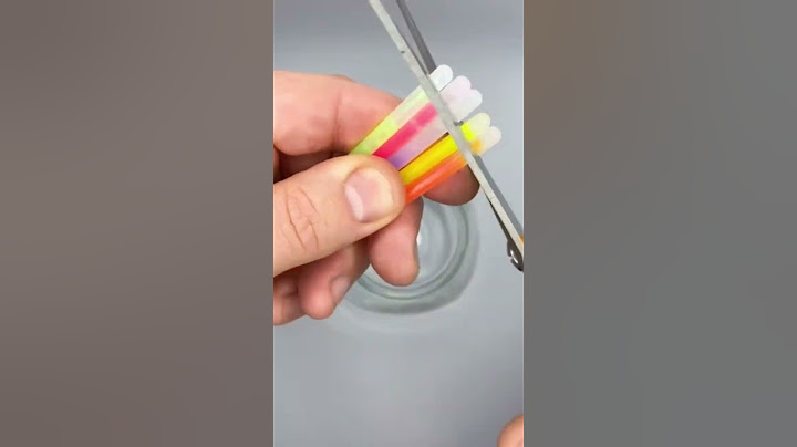Glowstick CRAFT idea 😍