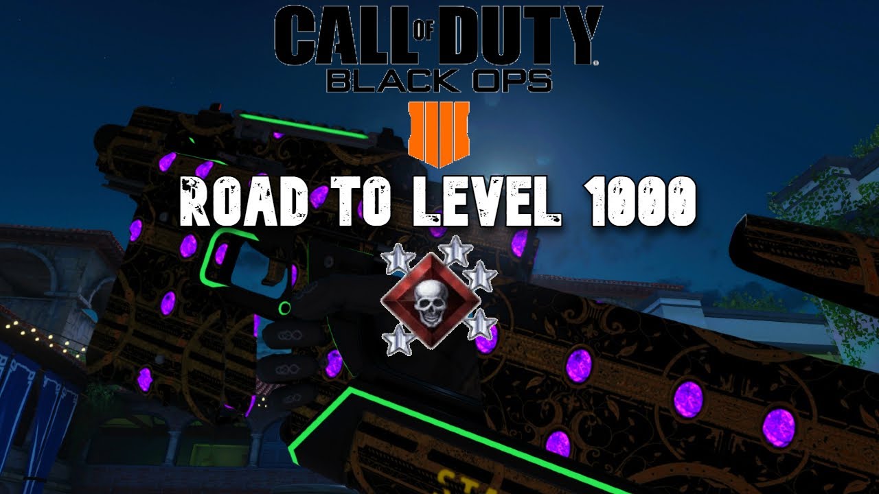 TREASURE VAULT REACTIVE CAMO | ROAD TO LEVEL 1000 | BO4