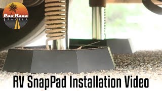 Easy RV SnapPads Installation for our Class A Motorhome