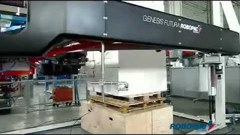 Robopac Genesis Futura XL Automatic Rotating Ring Stretch Wrapper Wrapping Boxes | www.ProPac.com