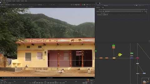Adding mountain in Background- Nuke tutorial part 3