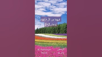 سورة الرحمن ولمن خاف مقام ربه جنتان الشيخ سعد الغامدي surah Al Rahman 46:55 Sheikh Saad Al Ghamdi