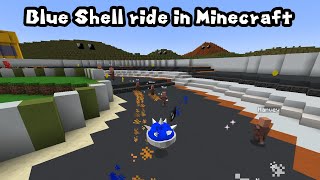 Riding Blue Shell in Minecraft! | Project Mario Kart