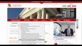 UMD Lib intro