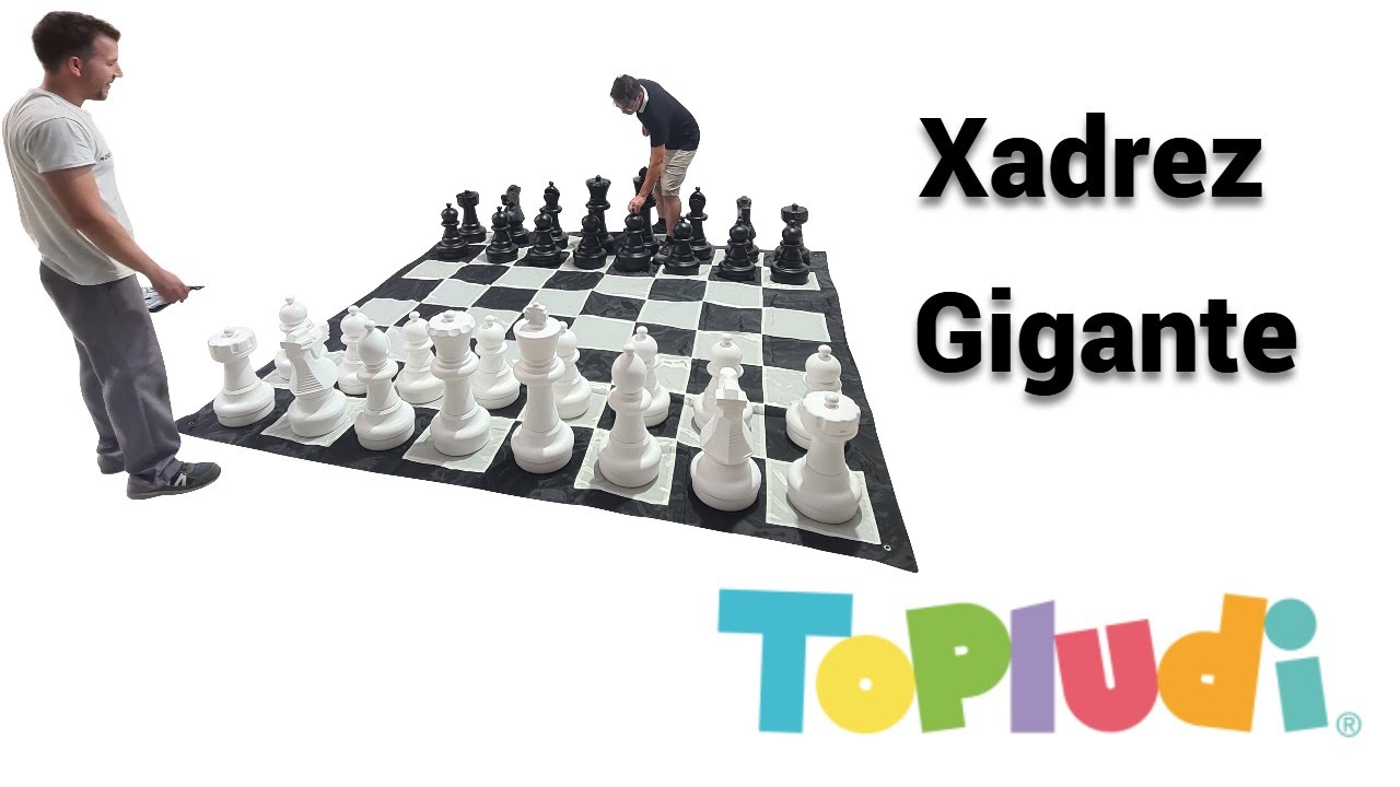 Xadrez gigante: uma forma divertida de jogar – Caminhos do Xadrez