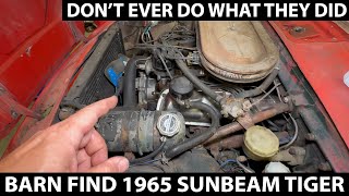 Fixing the Previous Owner's Bad Ideas on my Sunbeam Tiger