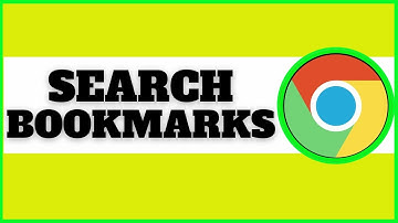 How to Search Bookmarks in Google Chrome Browser