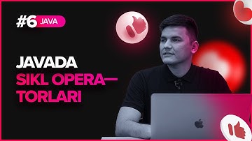6. Javada sikl operatorlari (Java dasturlash darslari)