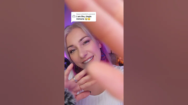 Tingle immune? 😰 #asmr #asmrsounds #asmrforsleep #asmrvideo #asmrtriggers