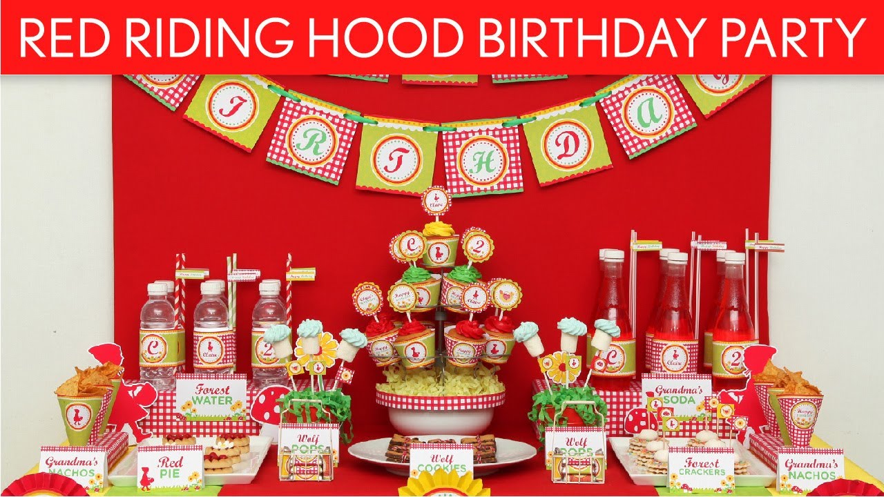 Little Red Riding Hood Cake Decorations Little Red Riding Hood Cake Decorations