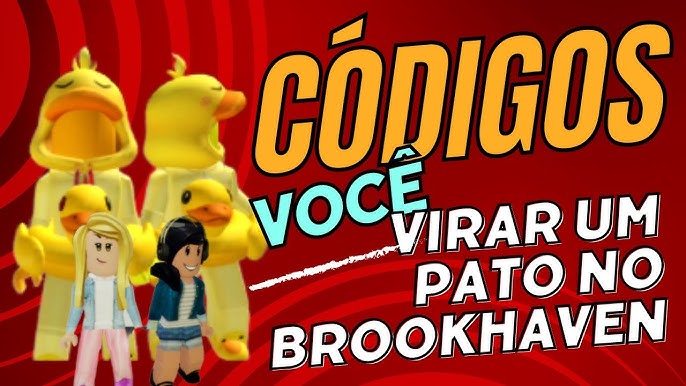 CÓDIGOS DE ROUPAS DE PATO PARA USAR NO BROOKHAVEN!🦆 #shorts