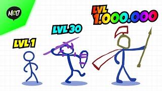 Stickman Evolution From Noob To The Strongest!