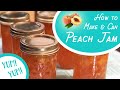 How to Make Old Fashioned Peach Jam (My grandmother's recipe!) #southernrecipes #canning