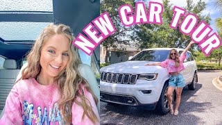NEW CAR TOUR!!!!!! BUYING MY JEEP GRAND CHEROKEE LIMITED