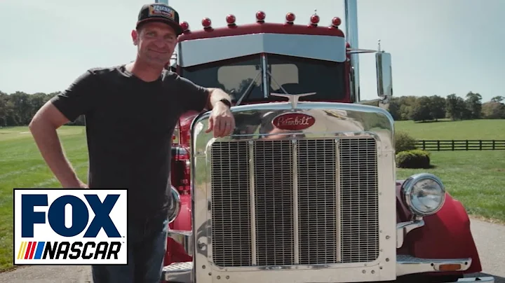 Clint Bowyer shows off his new 1979 Peterbilt truck | NASCAR ON FOX