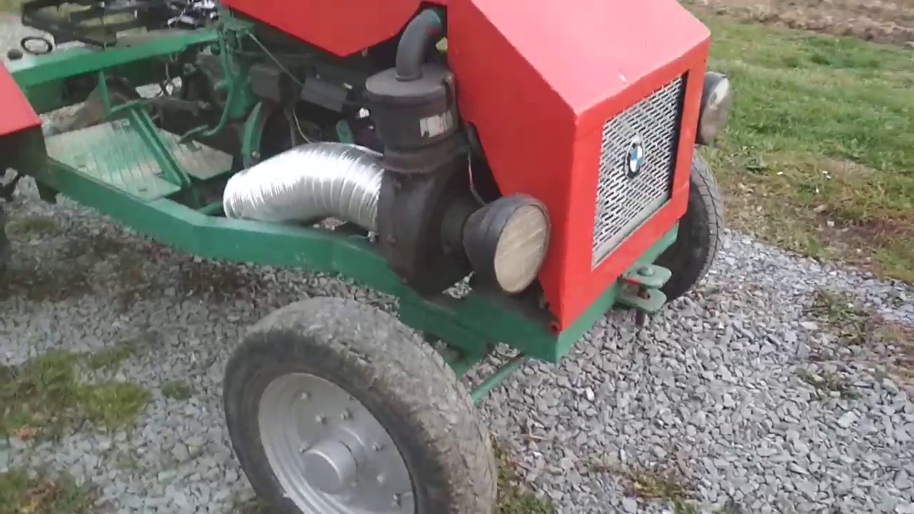 Traktorek sam fiat 126p YouTube