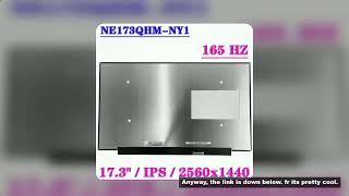 New Original 17.3 QHD 165HZ Laptop LCD Screen NE173QHM-NY1 For ASUS G713 G733 GX703 PX713 EDP 40Pin