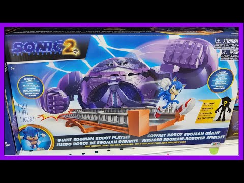  Sonic the Hedgehog 2 Movie Giant Eggman with Super