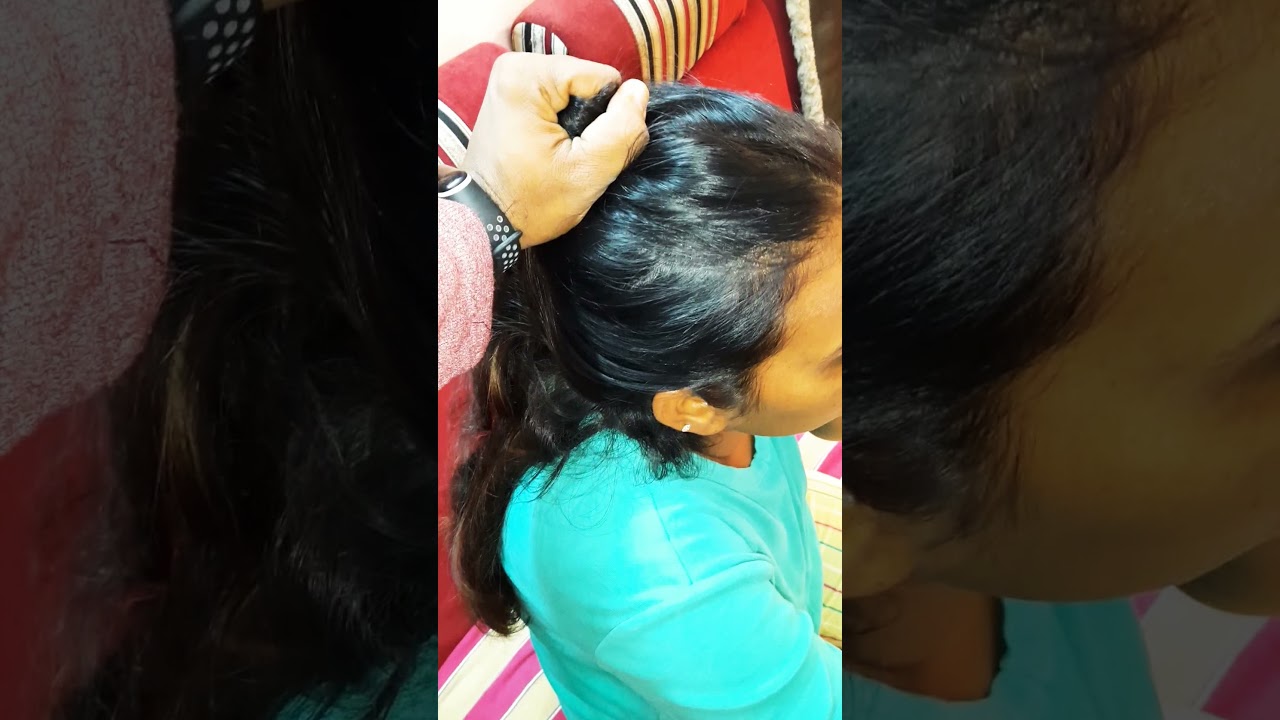 Hair Pulling and Playing (Half pin up girl)