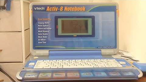 VTECH - Activ-8 Notebook Part 1