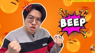 My Korean husband speaking bad words in Hindi😡( Gaali)