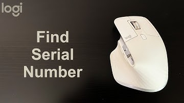 Logitech MX Master 3S Serial Number Location - DIY EASY