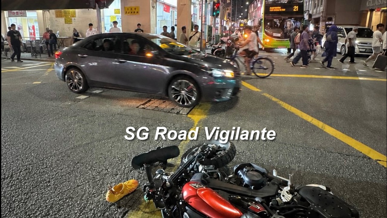 12jul2026 kitchener road subaru xv fail to conform to red light signaltbone by yamaha xsr155