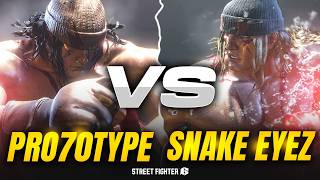 SF6 ▰ Pro7otype (ALEX) Vs Snake Eyez (ALEX) ▰ STREET FIGHTER 6 High Level  Gameplay
