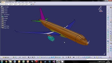CATIA V5 Aircraft Surfaces Design - Part 1 : Fuselage Design