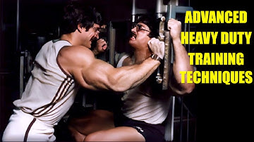 MIKE MENTZER: ADVANCED HEAVY DUTY TRAINING TECHNIQUES #mikementzer  #gym  #motivation  #training