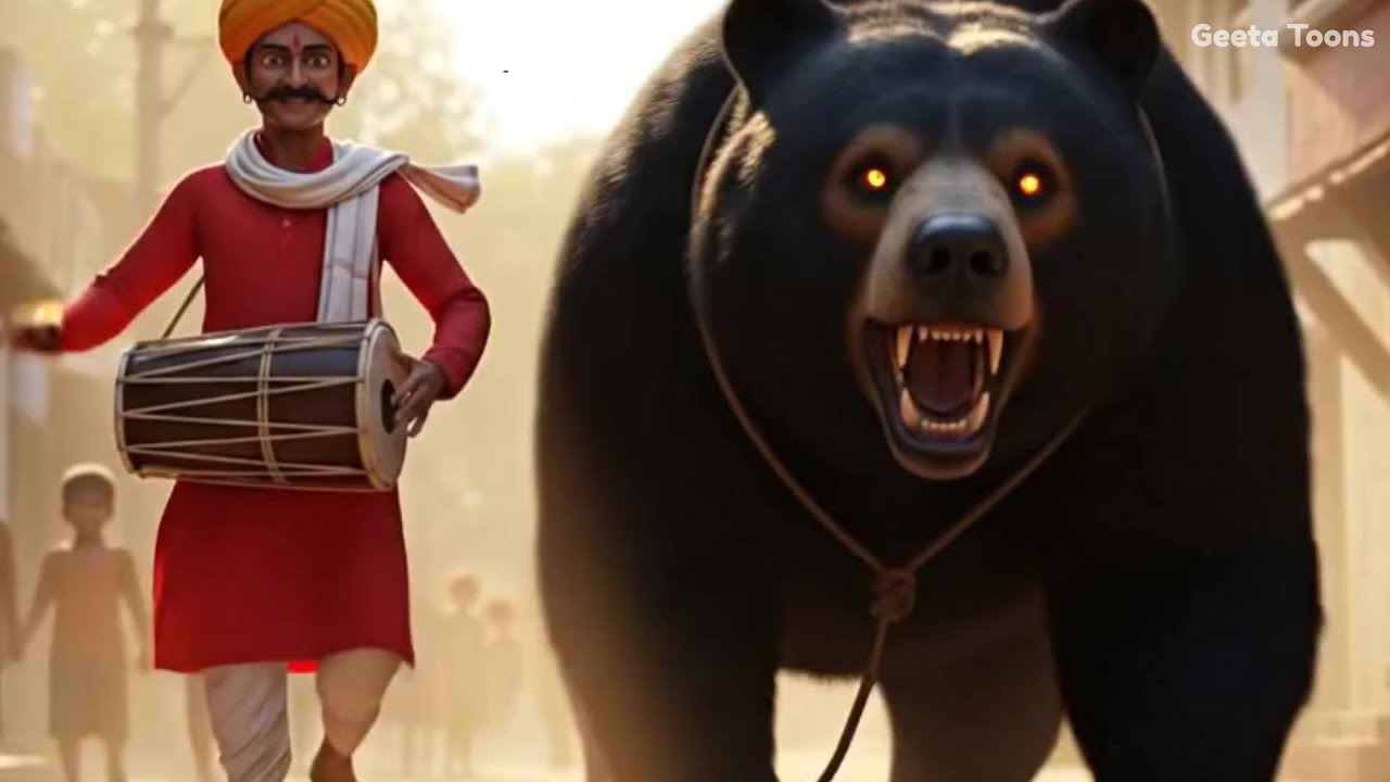 Kaalu Madari Aaya | कालू मदारी आया | Dancing Monkey Rhyme for Kids | Nursery rhymes 