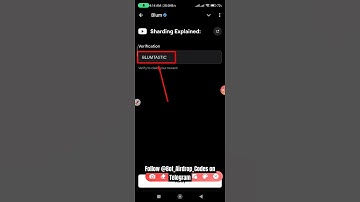 Sharding Explained BLUM CODE | BLUM YOUTUBE VIDEO CODE 16th Oct | #blum #blumcode #airdrop #crypto