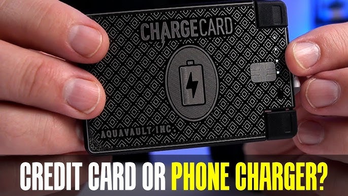 Charge Card of course it's not real LOL !?! 